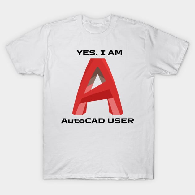 AUTOCAD PROFISSIONAL , NEW AUTOCAD DESIGN , T shirt Autocad design & CLEAN SIMPLE DESIGN AUTOCAD T-Shirt by MORBEN